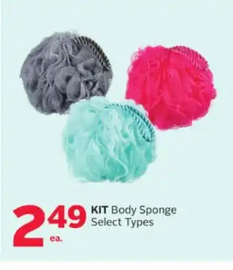 Rexall Kit body sponge offer