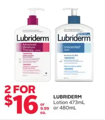Rexall Lubriderm lotion offer