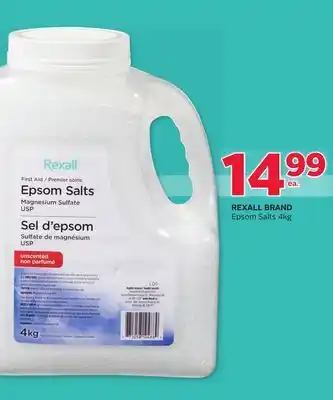 Rexall Rexall brand epsom salts offer