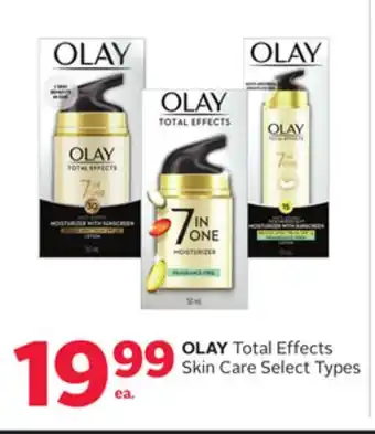 Rexall Olay total effects skin care offer