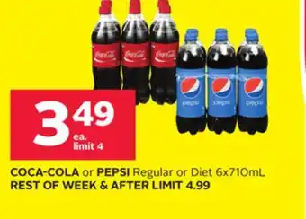 Rexall Coca-cola or pepsi offer