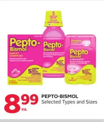 Rexall Pepto-bismol offer