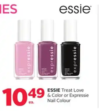 Rexall Essie treat love & color or expressie nail colour offer
