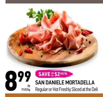 Coppa's Fresh Market San daniele mortadella offer