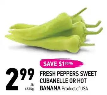 Coppa's Fresh Market Fresh peppers sweet cubanelle or hot banana offer