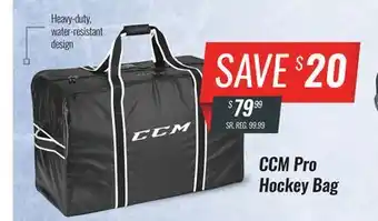 Hockey Life Ccm pro hockey bag offer