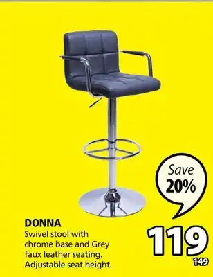 JYSK Donna swivel stool offer
