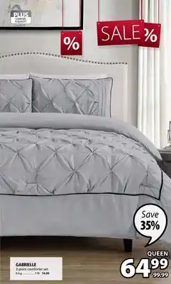 JYSK Gabrielle 3-piece comforter set offer