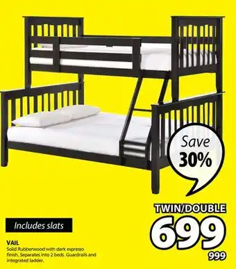 JYSK Vail bunk bed offer