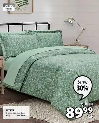 JYSK Myrtie 7-piece bed-in-a- bag offer
