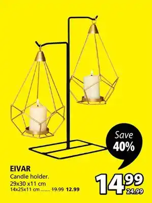 JYSK Eivar candle holder offer