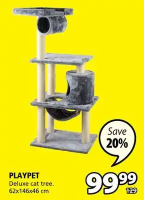 JYSK Playpet deluxe cat tree offer