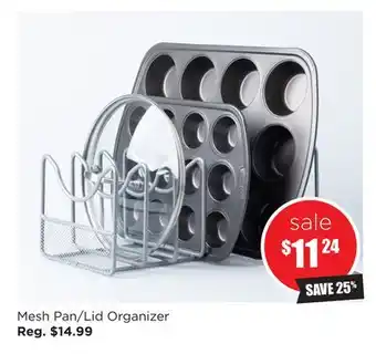 Kitchen Stuff Plus Mesh pan/lid organizer offer