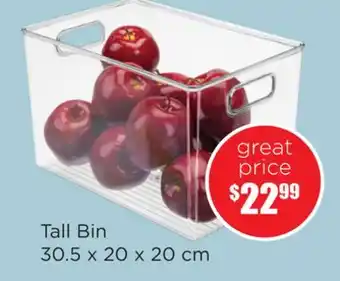 Kitchen Stuff Plus Tall bin offer