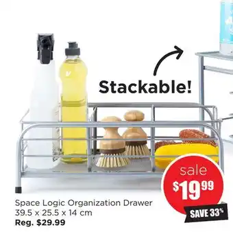 Kitchen Stuff Plus Space logic organization drawer offer