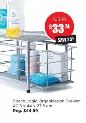Kitchen Stuff Plus Space logic organization drawer offer