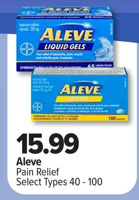 RxHealthMed Aleve pain relief offer