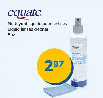 Accès pharma Equate liquid lenses cleaner offer