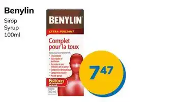 Accès pharma Benylin syrup offer