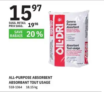 BMR All-purpose absorbent offer
