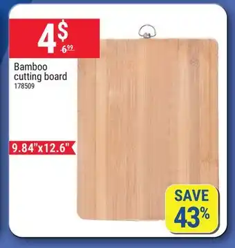 Rossy Bamboo cutting board offer