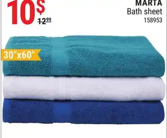 Rossy Marta bath sheet offer