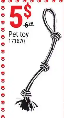 Rossy Pet toy offer