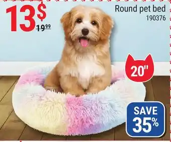Rossy Round pet bed offer