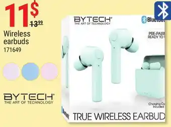 Rossy By tech wireless earbuds offer