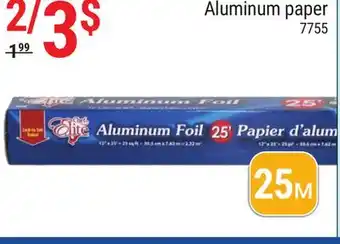 Rossy Aluminum paper offer