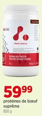 Avril Protéines de bœuf suprême offer