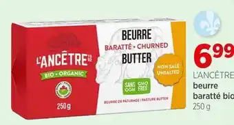 Avril Beurre baratté bio offer