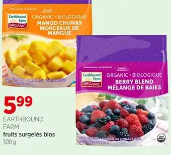 Avril Fruits surgelés bios earthbound farm offer