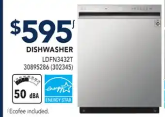 RONA Lg dishwasher offer