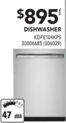 RONA Kitchenaid dishwasher offer