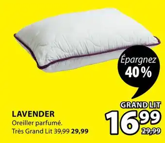 JYSK Oreiller parfumé lavender offer