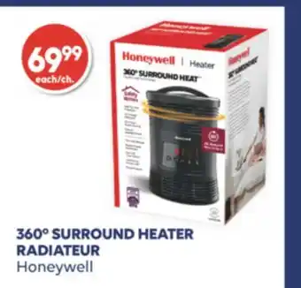 Wellwise by Shoppers 360° surround heater radiateur honeywell offer