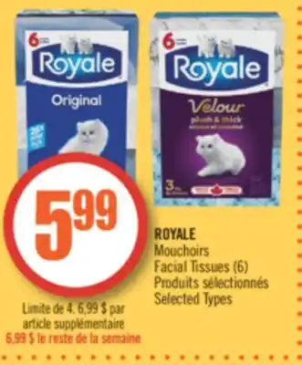 Pharmaprix Royale facial tissues offer
