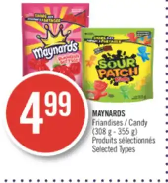 Pharmaprix Maynards candy offer