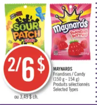 Pharmaprix Maynards candy offer