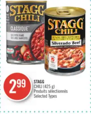 Pharmaprix Stagg chili offer