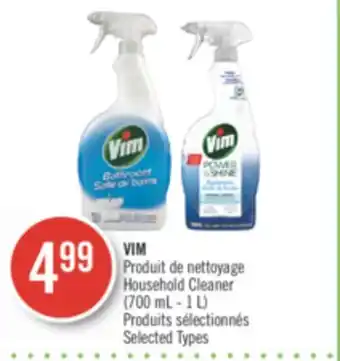 Pharmaprix Vim household cleaner offer