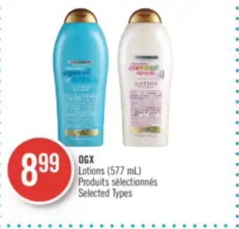 Pharmaprix Ogx lotions offer