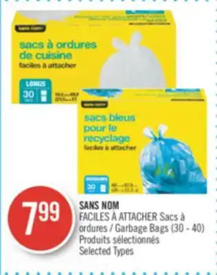 Pharmaprix No name garbage bags offer