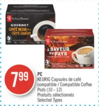 Pharmaprix Pc keurig compatible coffee pods offer