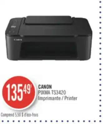 Pharmaprix Canon pixma ts3420 printer offer