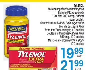 Uniprix Tylenol acétaminophène/acetaminophen offer