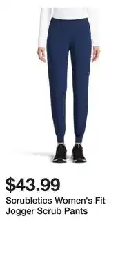 Mark's Scrubletics women's fit jogger scrub pants offer