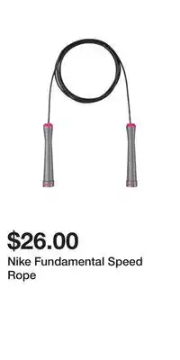 Sport Chek Nike fundamental speed rope offer
