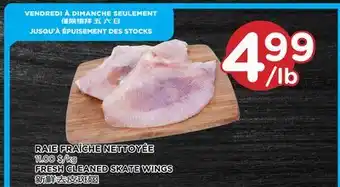 Kim Phat Fresh cleaned skate wings offer